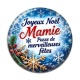 Cabochon Résine - joyeux noël passe de merveilleuses fêtes