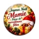 Cabochon Verre - joyeux noël passe de merveilleuses fêtes