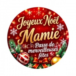joyeux noël mamie passe de merveilleuses fêtes