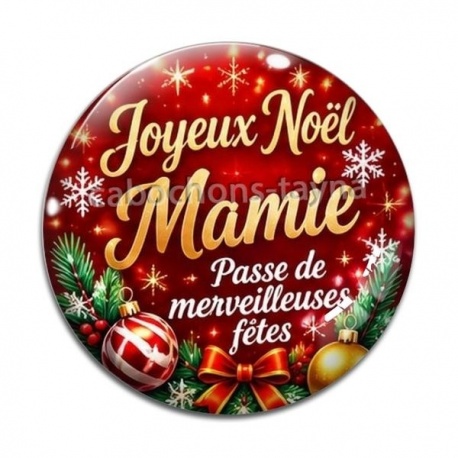 Cabochon Verre - joyeux noël passe de merveilleuses fêtes