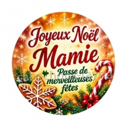 joyeux noël mamie passe de merveilleuses fêtes