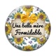 Cabochon Verre - belle mère formidable