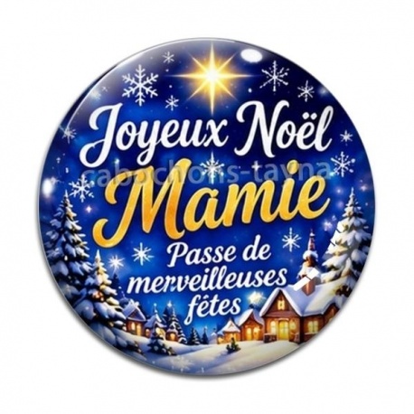 Cabochon Verre - joyeux noël passe de merveilleuses fêtes