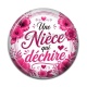 Cabochon Résine - une nièce qui déchire