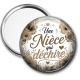 Miroir de poche - une nièce qui déchire