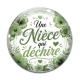 Cabochon Verre - une nièce qui déchire