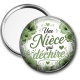 Miroir de poche - une nièce qui déchire