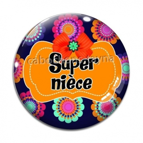 Cabochon Verre - super nièce