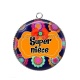 Pendentif Cabochon Argent - super nièce