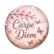 Cabochon Verre - Carpe Diem