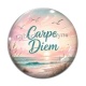 Cabochon Verre - Carpe Diem