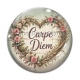 Cabochon Verre - Carpe Diem