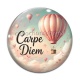 Cabochon Verre - Carpe Diem