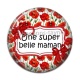 Cabochon Résine - super belle maman