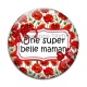Cabochon Verre - super belle maman