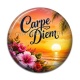 Cabochon Résine - Carpe Diem
