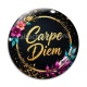 Cabochon Verre - Carpe Diem