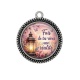 Pendentif Cabochon Argent - fais de tes rêves une réalité