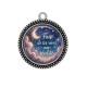 Pendentif Cabochon Argent - fais de tes rêves une réalité