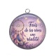Pendentif Cabochon Argent - fais de tes rêves une réalité