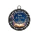 Pendentif Cabochon Argent - fais de tes rêves une réalité