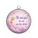 Pendentif Cabochon Argent - fais de tes rêves une réalité