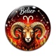 Cabochon Verre - bélier signe astrologique