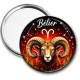 Miroir de poche - bélier signe astrologique