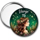 Miroir de poche - Vierge signe astrologique