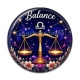 Cabochon Résine - Balance signe astrologique
