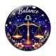 Cabochon Verre - Balance signe astrologique