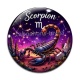 Cabochon Verre - Scorpion signe astrologique