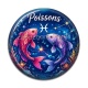 Cabochon Résine - Poisson signe astrologique