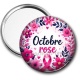 Miroir de poche - octobre rose