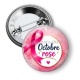 Badge - octobre rose