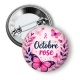 Badge - octobre rose