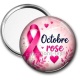 Miroir de poche - octobre rose