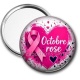 Miroir de poche - octobre rose