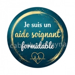 je suis un aide soignant formidable