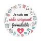 je suis un aide soignant formidable