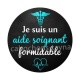je suis un aide soignant formidable