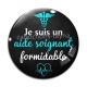 Cabochon Verre - je suis un aide soignant formidable
