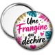 Miroir de poche - une frangine qui déchire