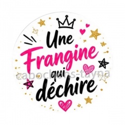 une frangine qui déchire