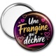 Miroir de poche - une frangine qui déchire