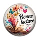 Cabochon Résine - bonne lecture