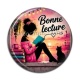Cabochon Résine - bonne lecture