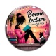 Cabochon Verre - bonne lecture