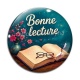 Cabochon Verre - bonne lecture