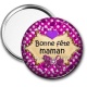 Miroir de poche - bonne fête maman